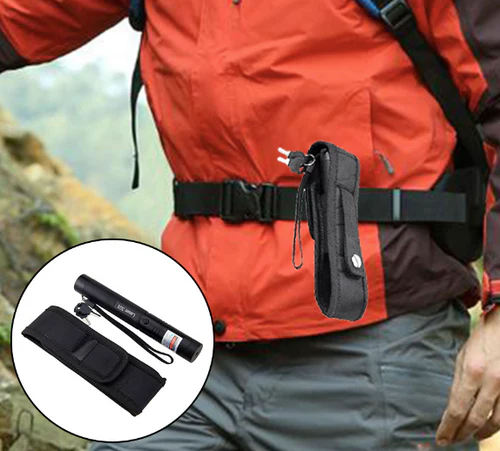 LongRangeBeam tehokas laserosoitin – USB-ladattava, 10 000 m kantama, säädettävä piste