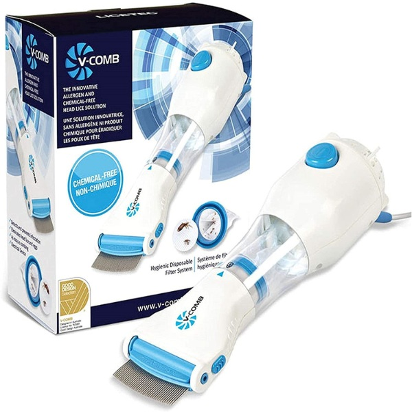 AutoLice Remover™ – Sähköinen täikampa UV- ja imuteknologialla