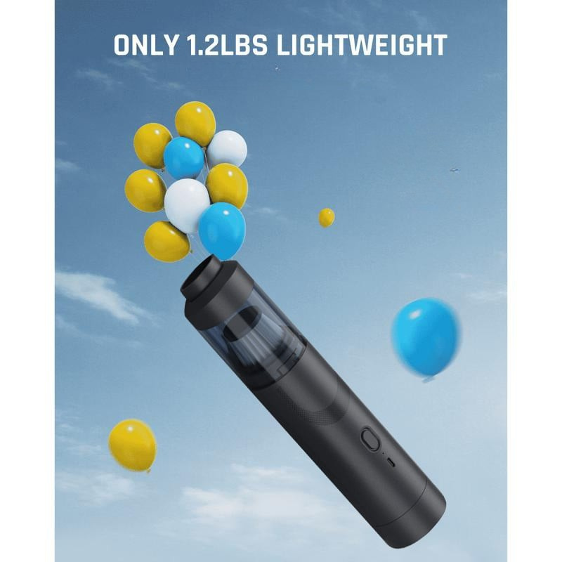 V8 Mate Ultrakevyt Langaton Autopölynimuri – 12kPa Tehokas Imuteho, USB-C Pikalataus, Kompakti & Kannettava Monilla Lisävarusteilla