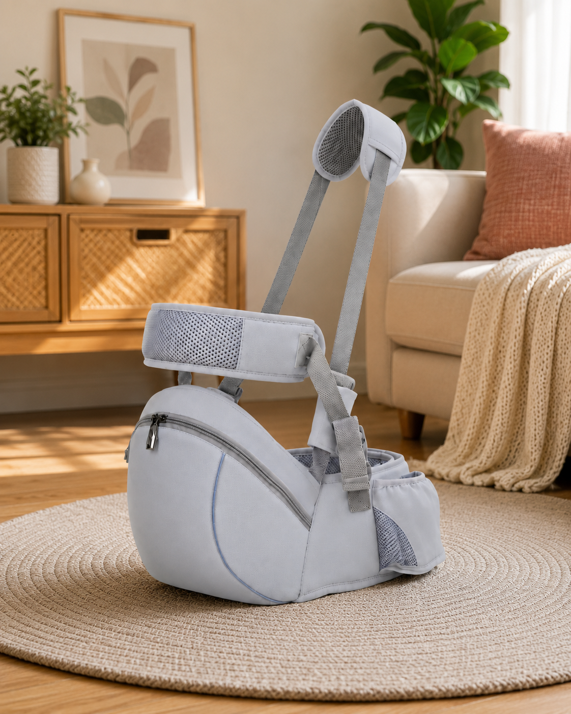 CloseNest – ergonominen lonkkaistuinkantoreppu