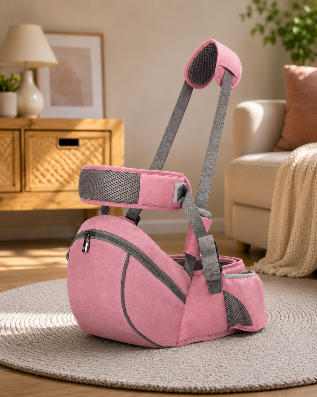 CloseNest – ergonominen lonkkaistuinkantoreppu