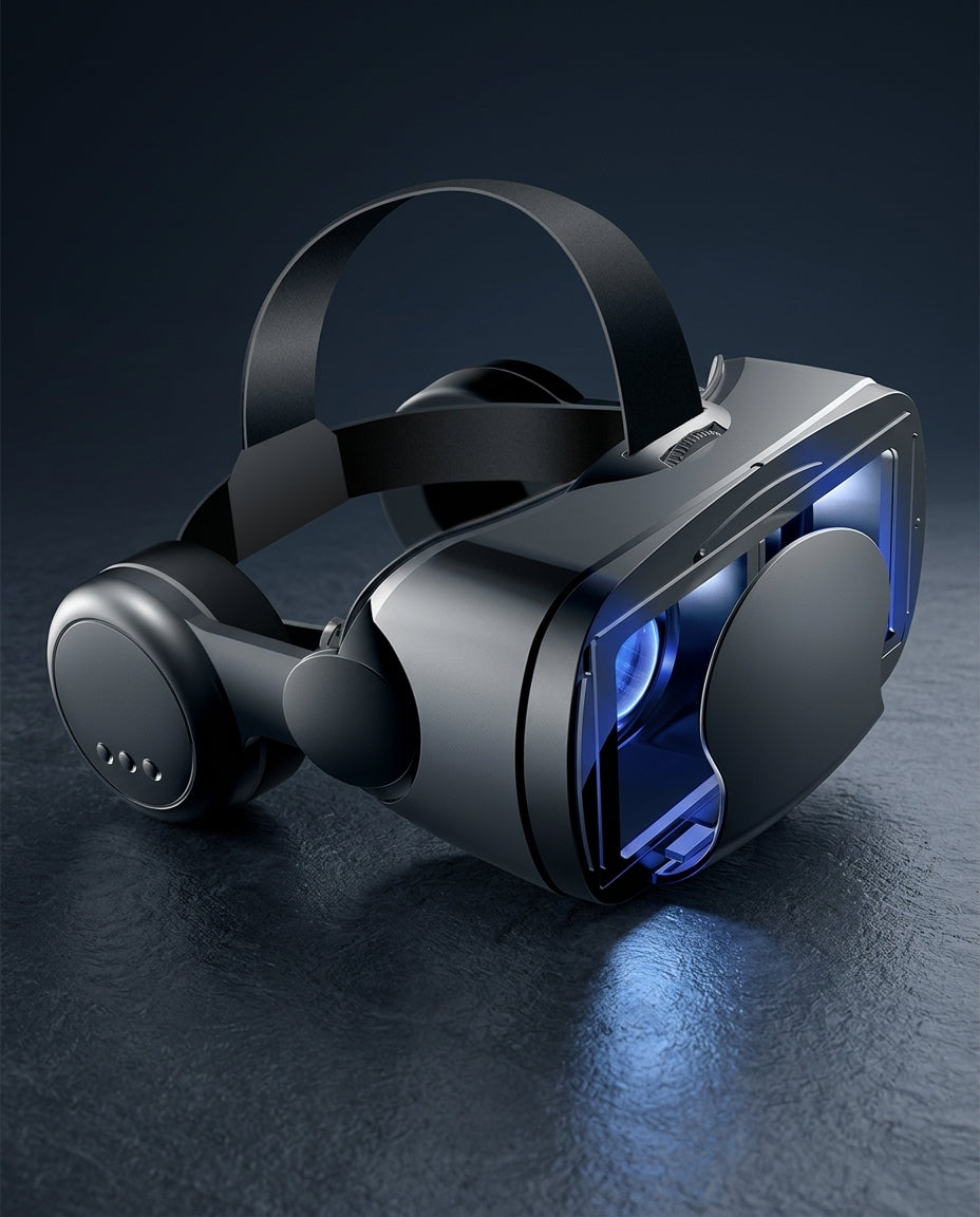 VR-kuulokkeet integroiduilla kuulokkeilla | ImmersaView Pro