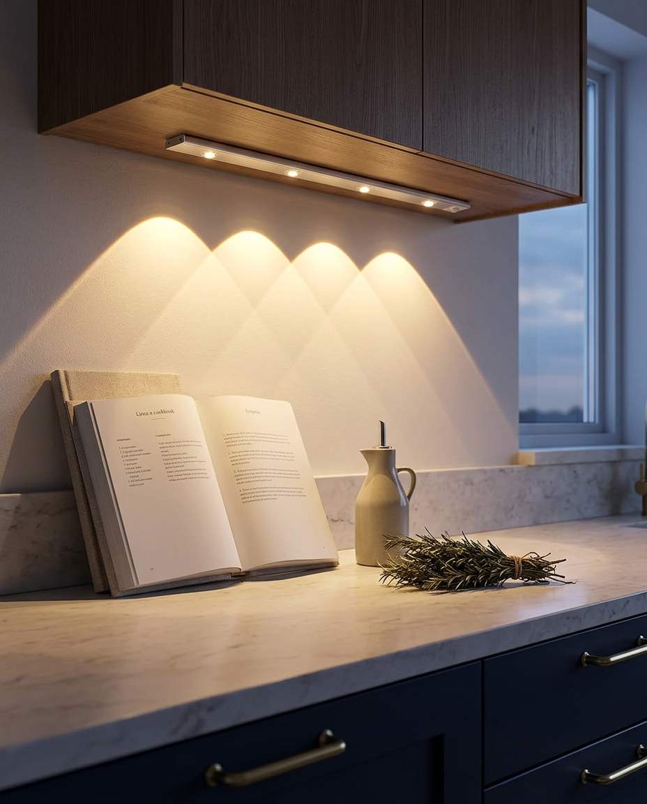 Liiketunnistin LED-valolista – Langaton Kaappivalaisin