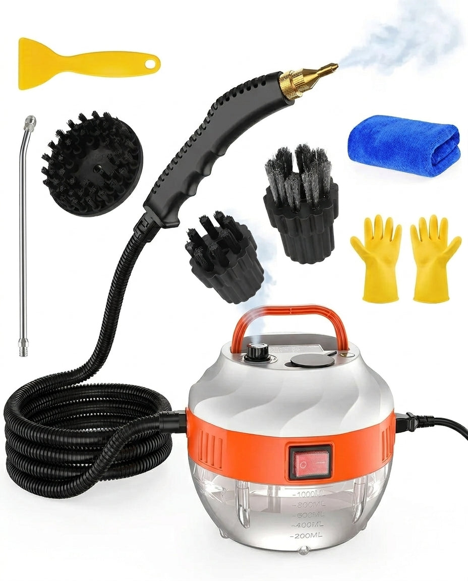 Höyrypesuri 2800W | PowerVapour Pro kotiin ja autolle