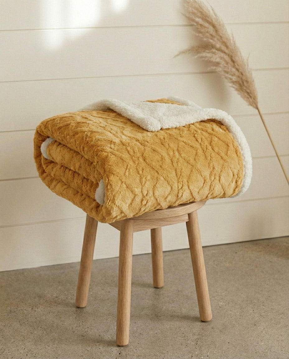 Talvinen fleece-peitto – Ylellinen pehmopeitto | 5 kokoa