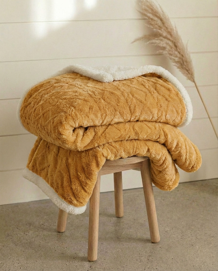Talvinen fleece-peitto – Ylellinen pehmopeitto | 5 kokoa
