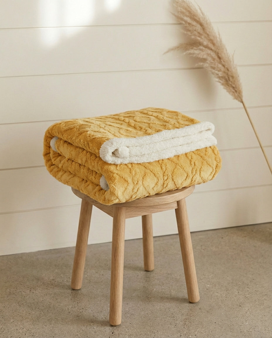 Talvinen fleece-peitto – Ylellinen pehmopeitto | 5 kokoa