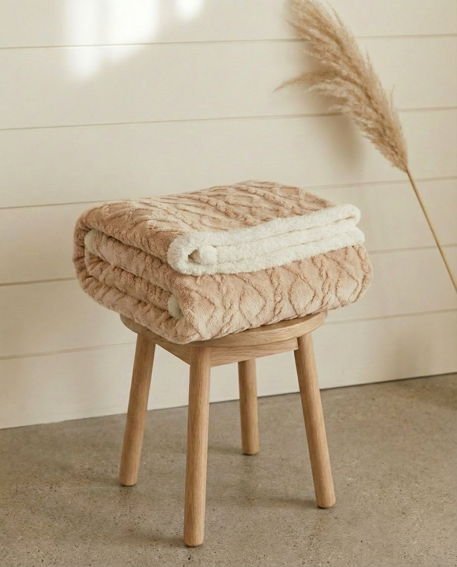 Talvinen fleece-peitto – Ylellinen pehmopeitto | 5 kokoa
