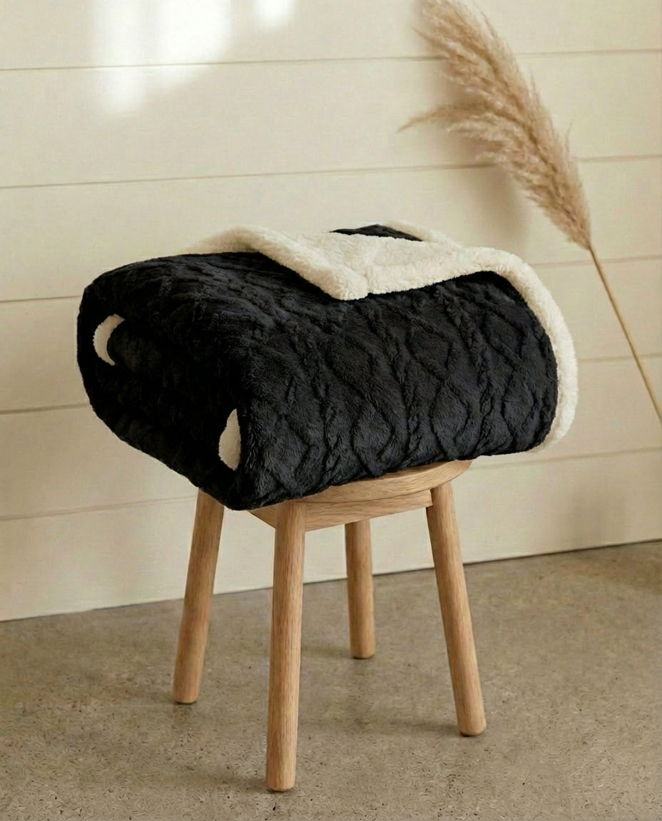 Talvinen fleece-peitto – Ylellinen pehmopeitto | 5 kokoa