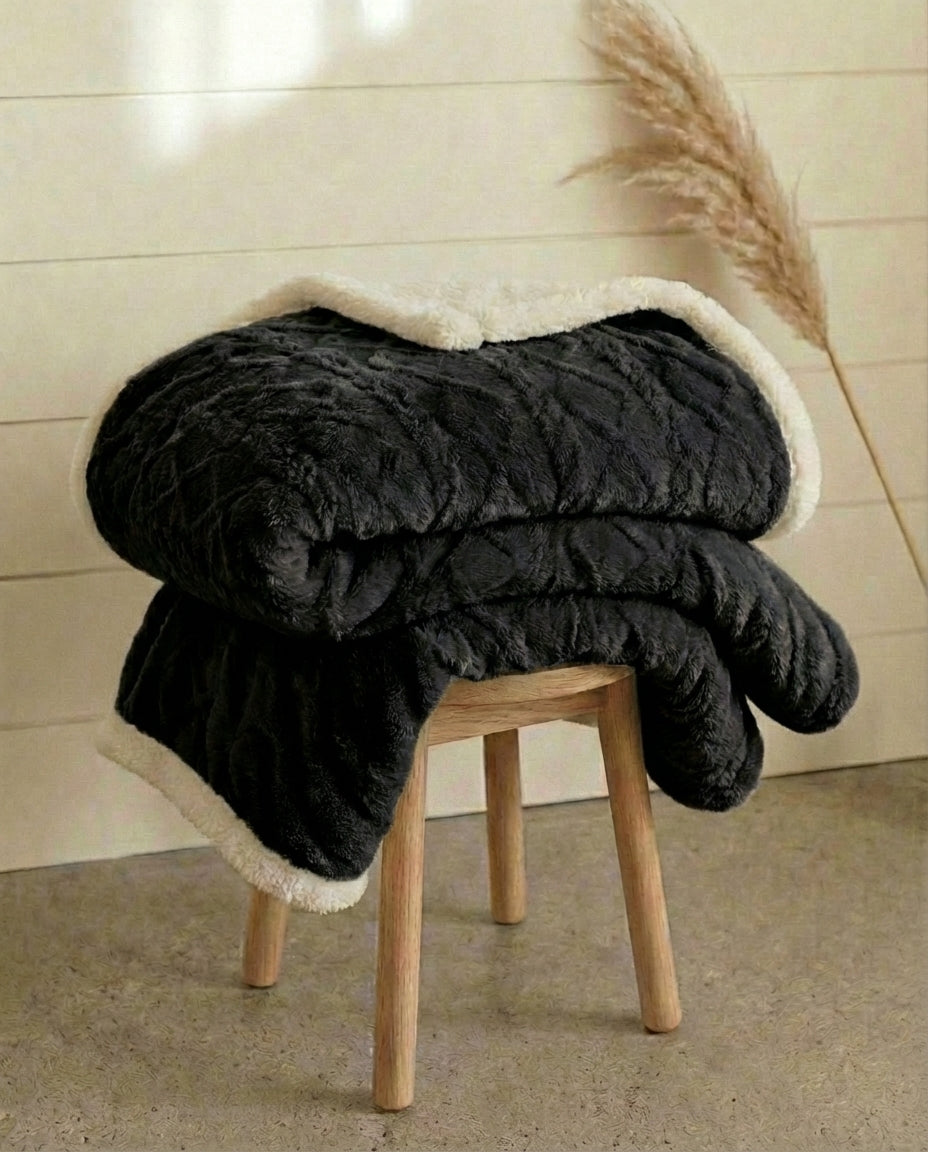 Talvinen fleece-peitto – Ylellinen pehmopeitto | 5 kokoa