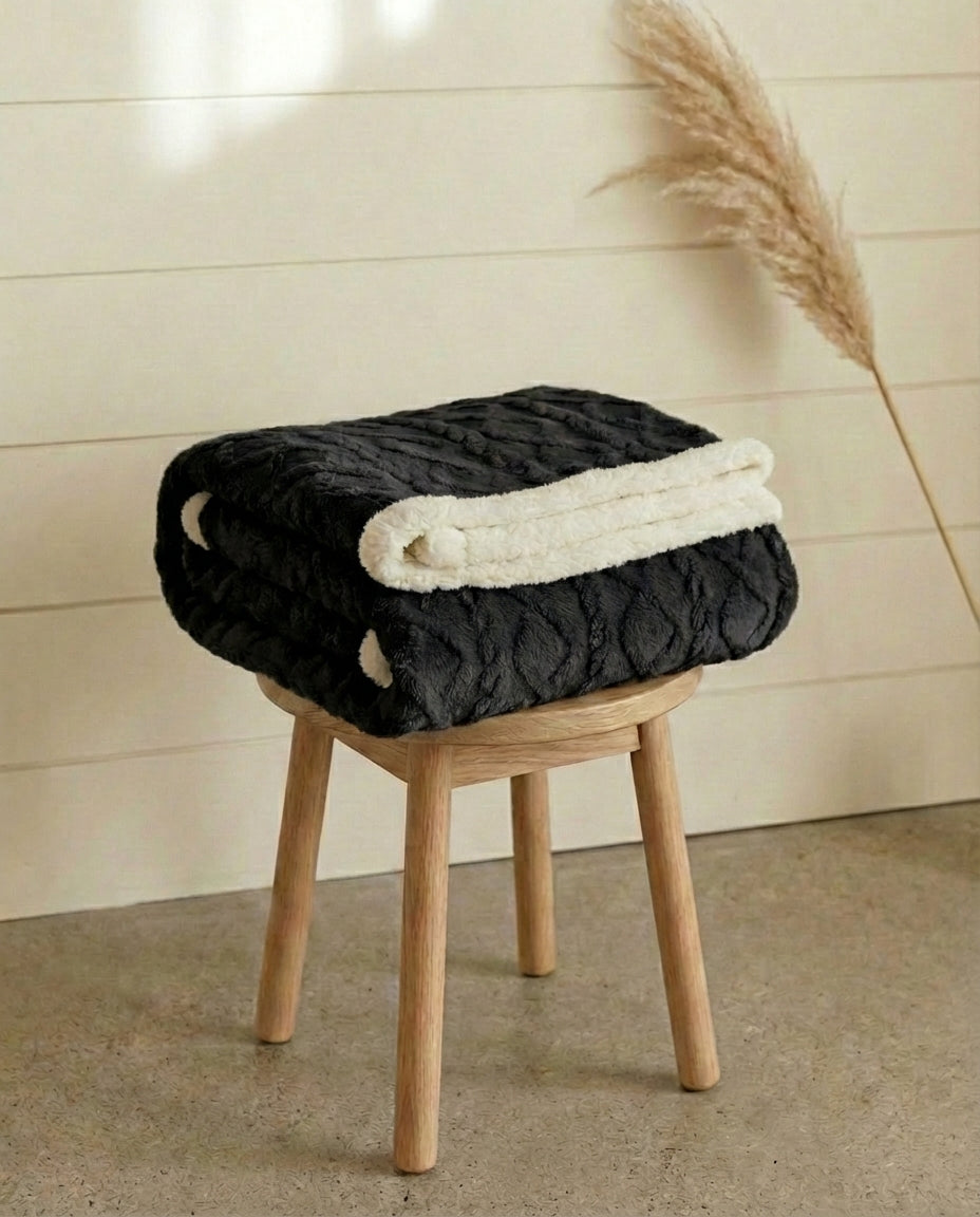 Talvinen fleece-peitto – Ylellinen pehmopeitto | 5 kokoa