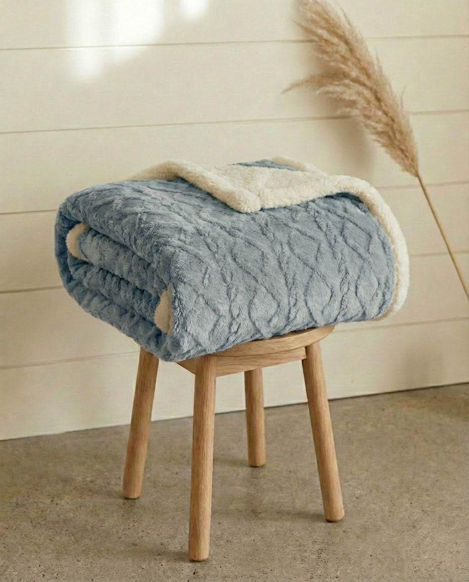 Talvinen fleece-peitto – Ylellinen pehmopeitto | 5 kokoa