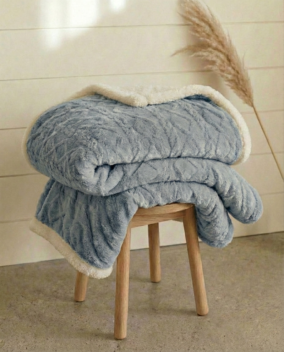 Talvinen fleece-peitto – Ylellinen pehmopeitto | 5 kokoa