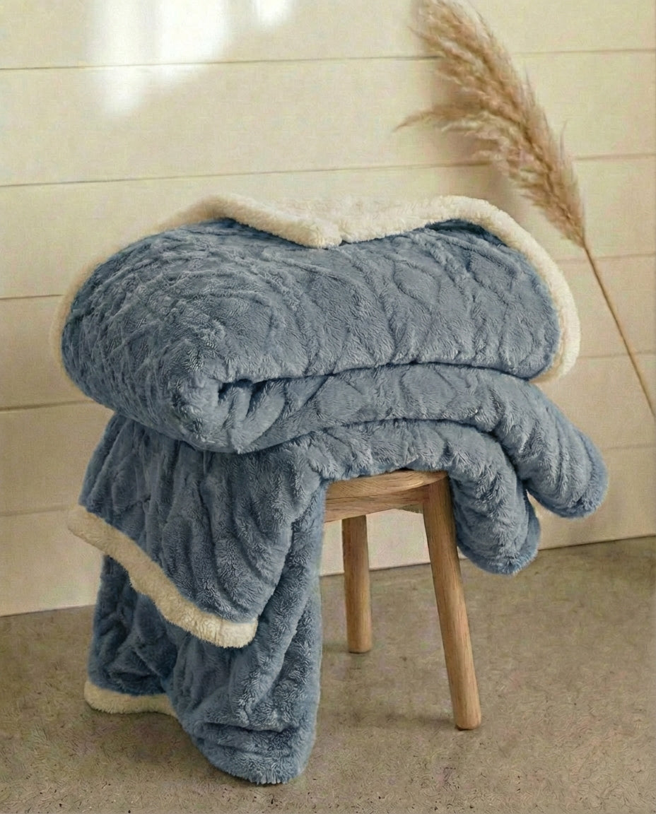 Talvinen fleece-peitto – Ylellinen pehmopeitto | 5 kokoa