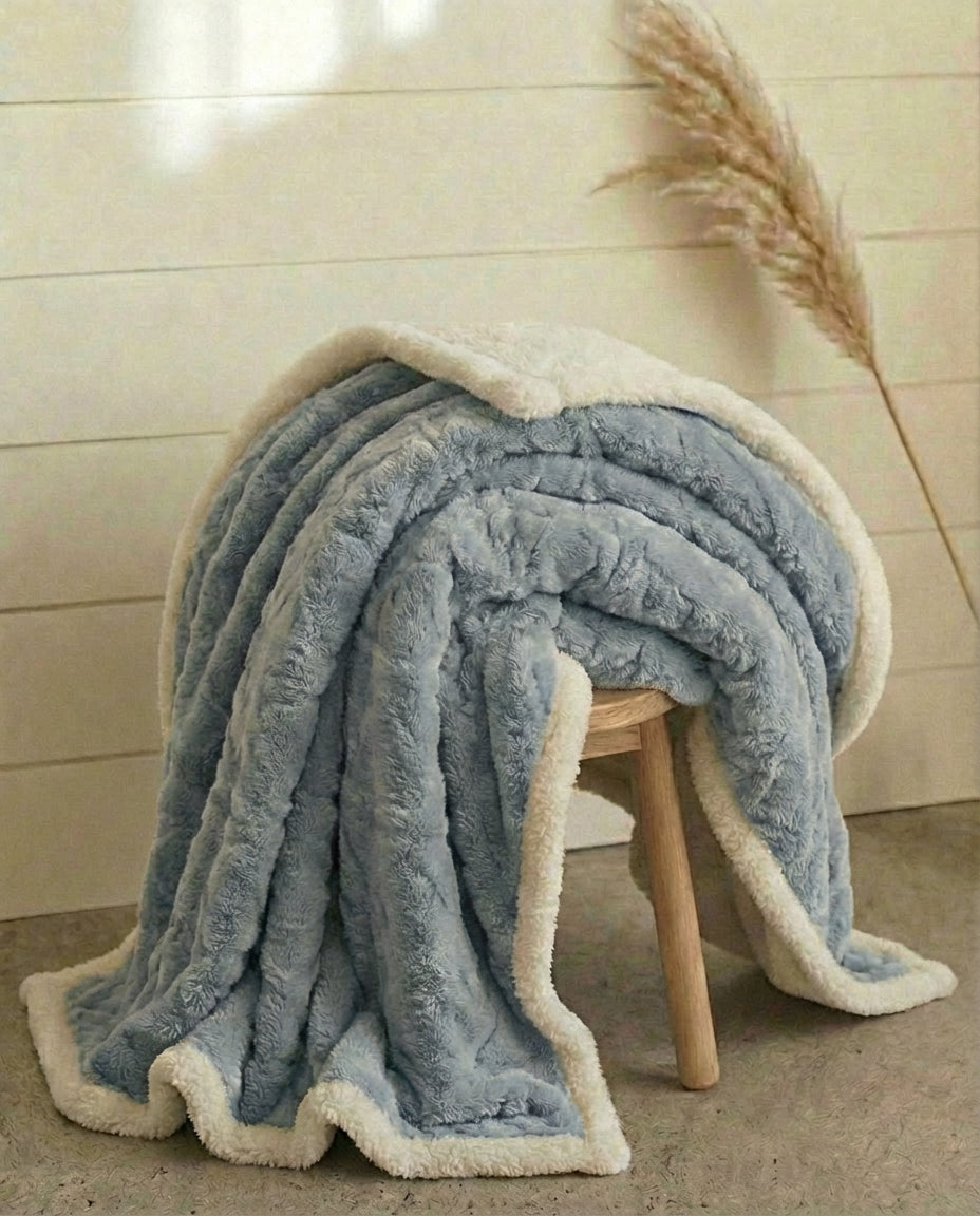 Talvinen fleece-peitto – Ylellinen pehmopeitto | 5 kokoa