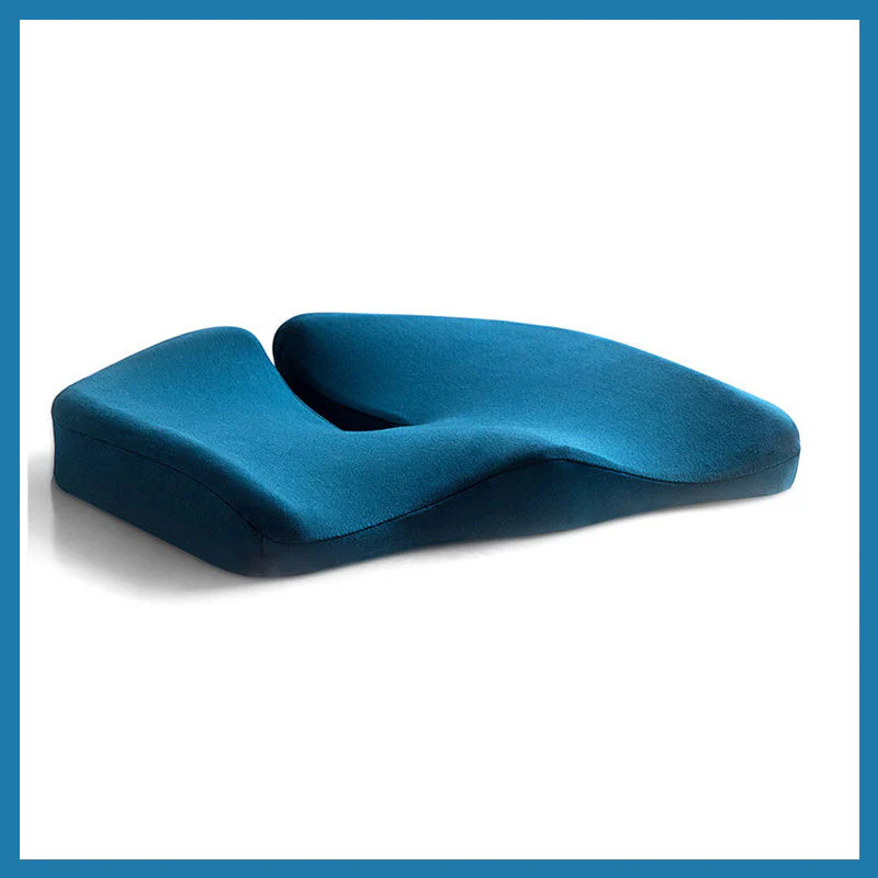 ErgoComfort™ Lonkkatukea Antava Tyyny – Pehmeä memory foam -istuintyyny pitkään istumiseen