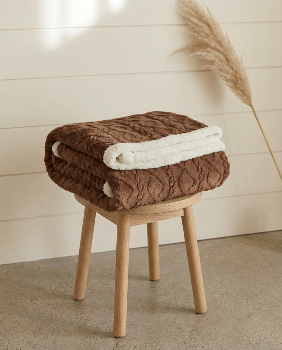 Talvinen fleece-peitto – Ylellinen pehmopeitto | 5 kokoa