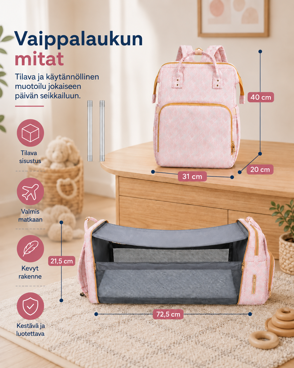 Havenway Parent Backpack