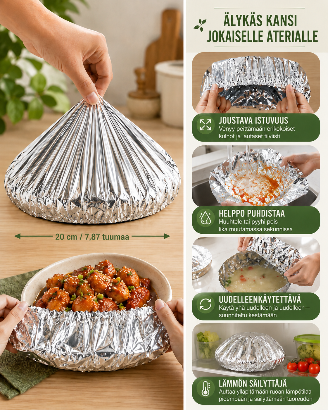 Foil Fresh -ruokakansi