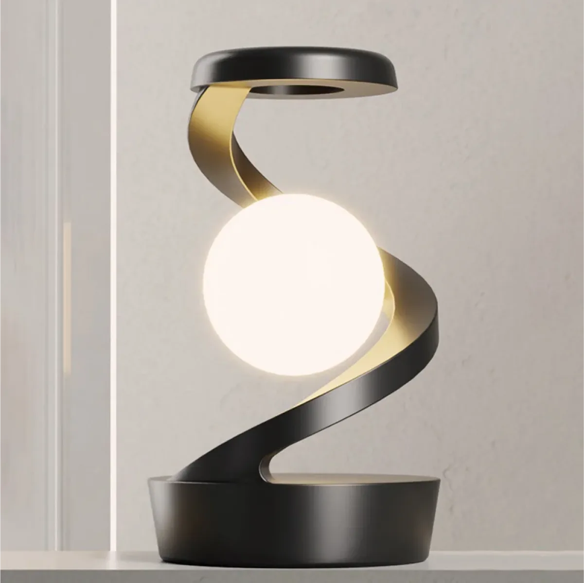 Levitating Ball Lamp™ – Eleohjattava leijuva RGB-valaisin langattomalla latauksella