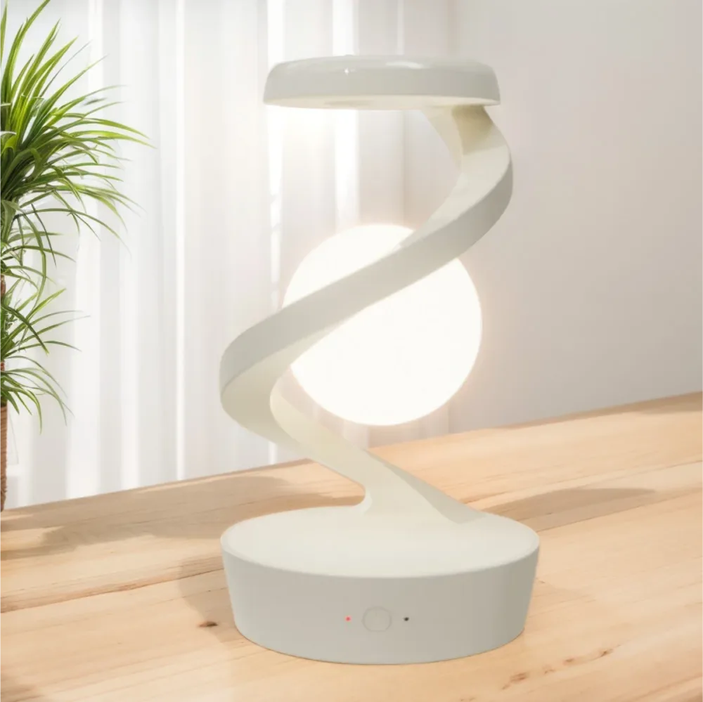 Levitating Ball Lamp™ – Eleohjattava leijuva RGB-valaisin langattomalla latauksella