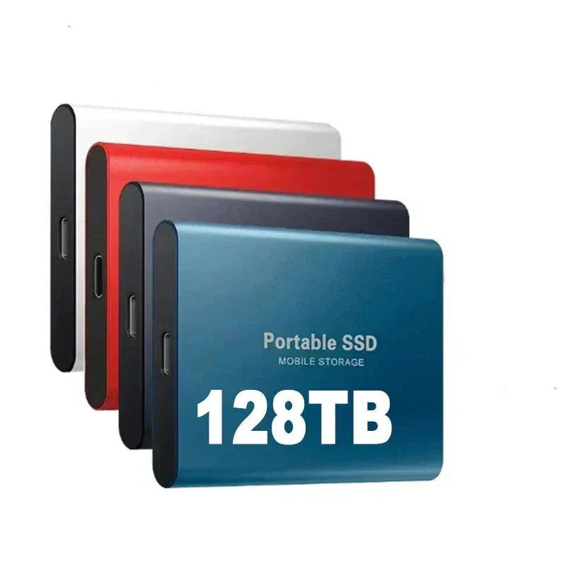 Kannettava SSD Kovalevy 128TB Nopealla Tallennuksella