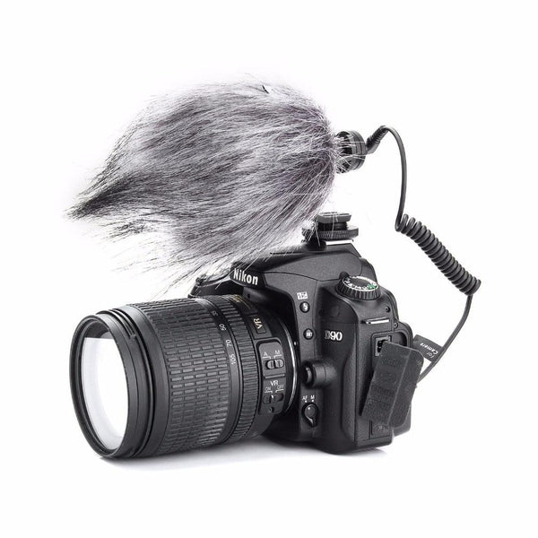 Ammattilaistason Alumiininen Kameramikrofoni – Yleiskäyttöinen Videomikrofoni DSLR, Älypuhelimet & Vloggaus