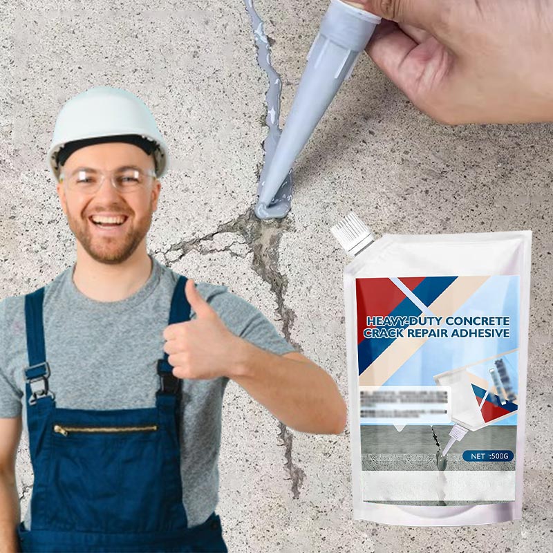 Heavy-Duty betoniliima halkeamien korjaukseen | Pysyvä, säänkestävä tiiviste
