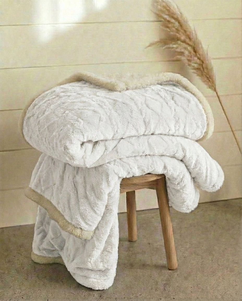 Talvinen fleece-peitto – Ylellinen pehmopeitto | 5 kokoa