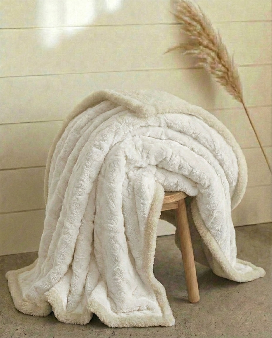 Talvinen fleece-peitto – Ylellinen pehmopeitto | 5 kokoa