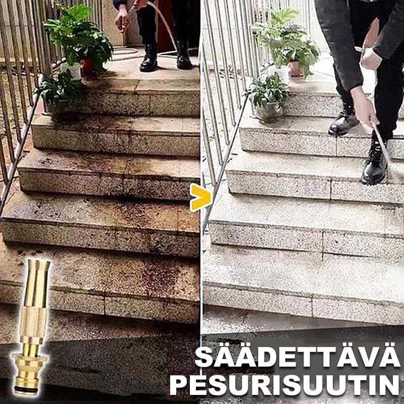SprayMaster säädettävä suihkusuutin – Tehokas ja vesitehokas puhdistusratkaisu