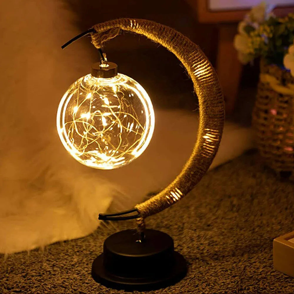Lunar Glow Night Orb – Tunnelmallinen ja turvallinen LED-yövalo