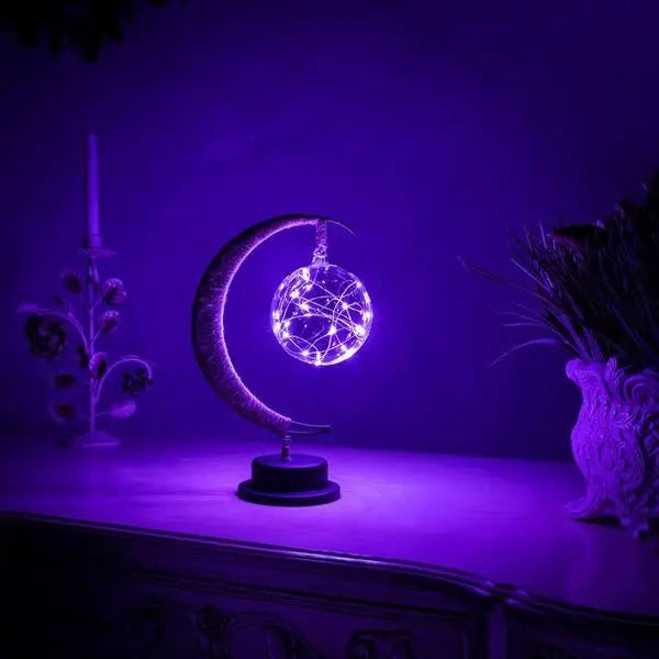 Lunar Glow Night Orb – Tunnelmallinen ja turvallinen LED-yövalo