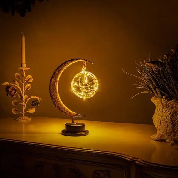 Lunar Glow Night Orb – Tunnelmallinen ja turvallinen LED-yövalo