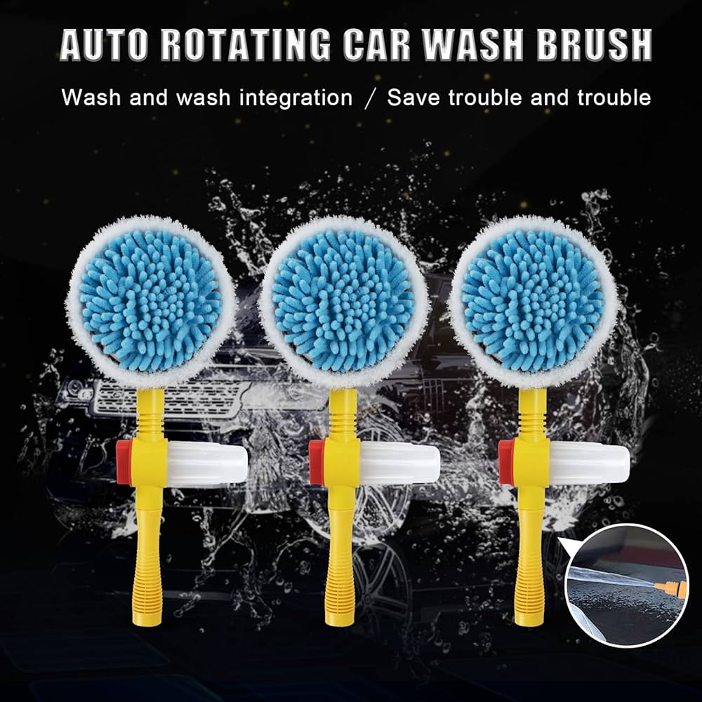 EasyWash – Itsestään Pyörivä Harjasarja Autonpesuun | Nopea & Vaivaton