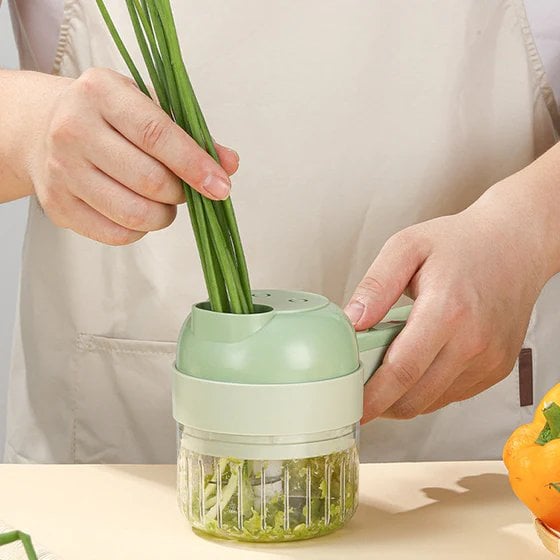 VegeCut 5-in-1 Vihannesleikkuri – Helppo ja nopea vihannesten pilkkominen