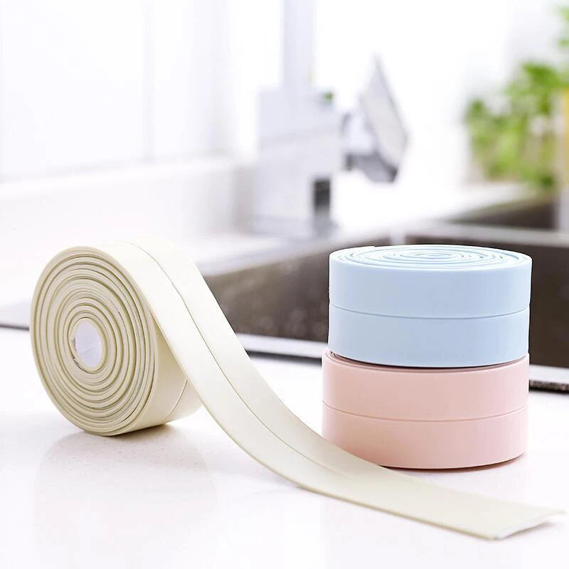 MagicSeal PVC Suojanauha – Vedenkestävä tiivistenauha kylpyhuoneen ja keittiön saumoille