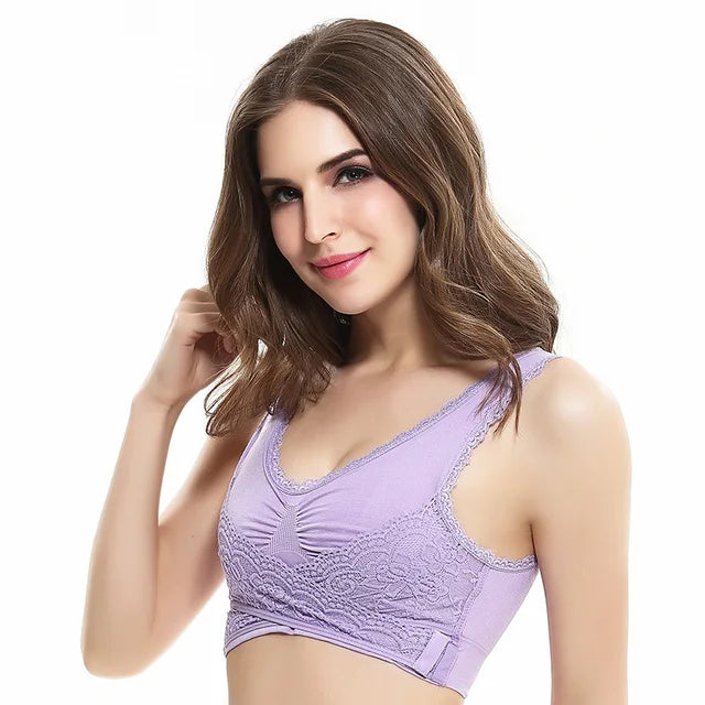 Lumous Lace – Mukavat ja tyylikkäät rintaliivit etukiinnityksellä