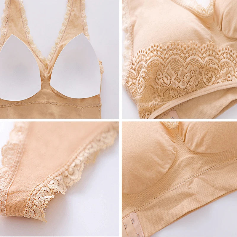 Lumous Lace – Mukavat ja tyylikkäät rintaliivit etukiinnityksellä