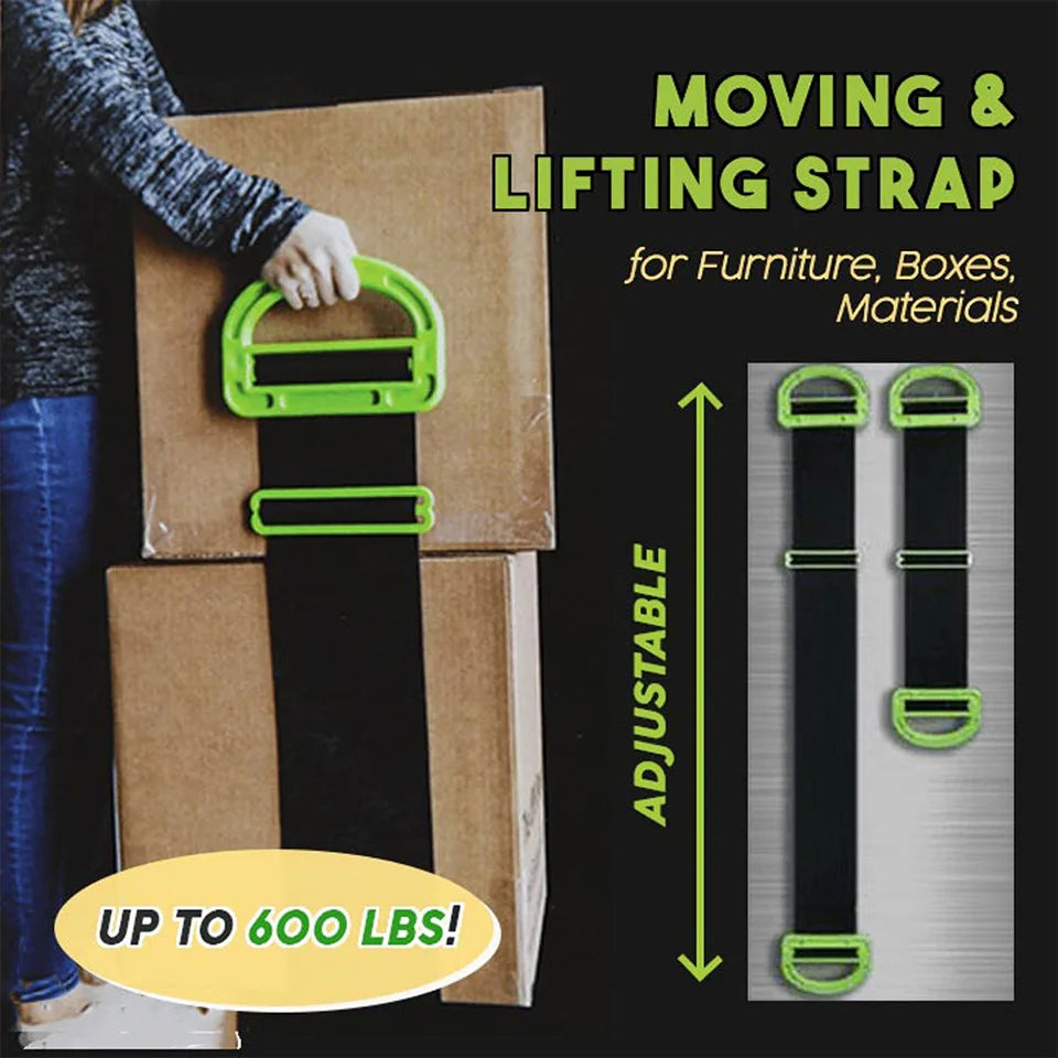 EasyLift StrapPlus – Raskaiden huonekalujen siirtohihna turvalliseen ja vaivattomaan nostamiseen