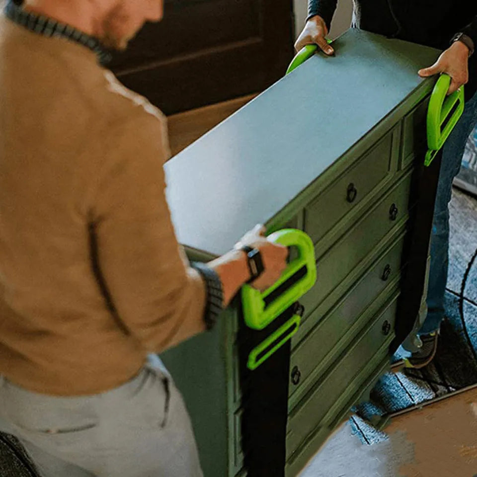 EasyLift StrapPlus – Raskaiden huonekalujen siirtohihna turvalliseen ja vaivattomaan nostamiseen