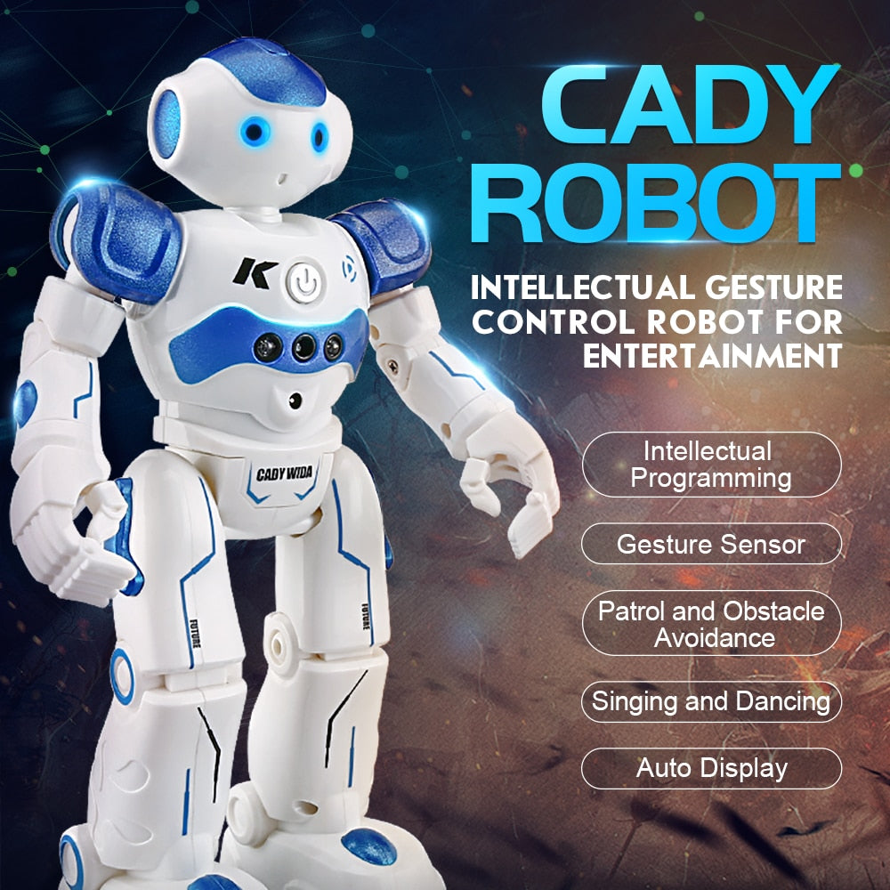 Cady Robottiseikkailija – Liikeohjattu Älyrobotti Lapsille ja Koko Perheelle