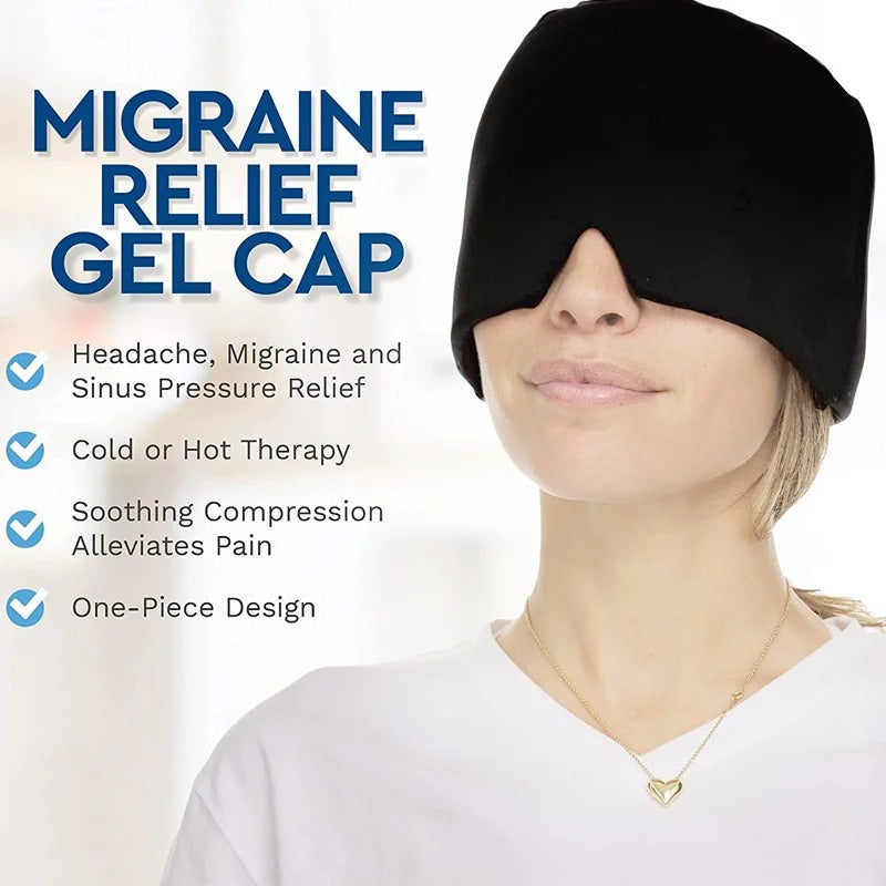 MigraineCap – Viilentävä Migreenilakki | Nopeaa Lievitystä Päänsärkyyn